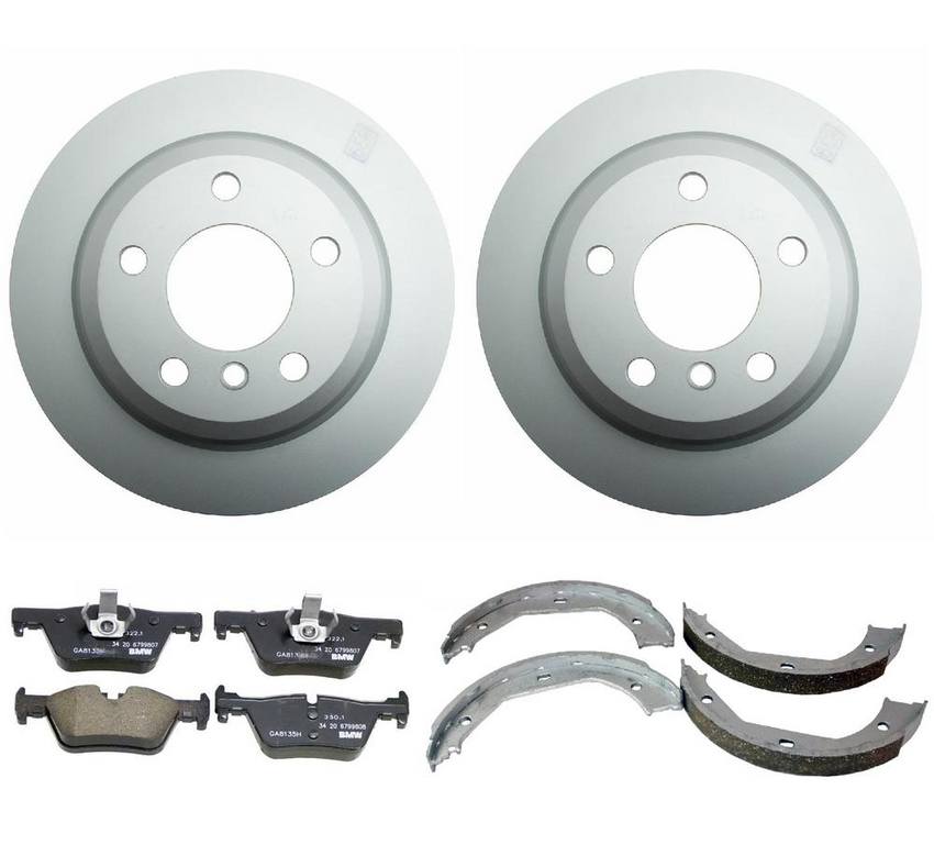 BMW Brake Kit - Pads and Rotors Rear (300mm)
